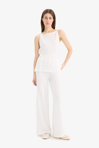 DeFacto Wide Leg Geniş Paça Basic Düz Pike Pantolon E5784AX25SPWT47