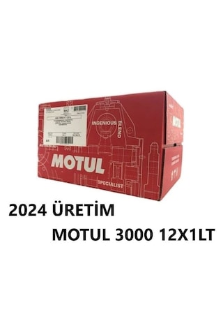 Motul 3000 10W-40 4T Motosiklet Motor Yağı 12x1 L