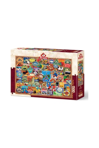 Art Puzzle Dünya Gezgini 1500 Parça Puzzle