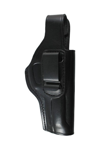 Sig Sauer P-228 Belt Maşalı Deri Kılıf Siyah