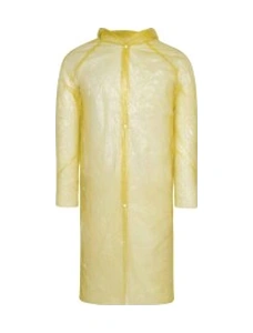 Izrasa Yps Pe 2 Mm Pardesü Tek Kullanımlık Yağmurluk K Şeffaf