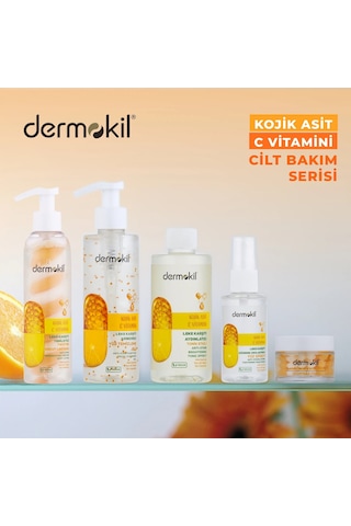Dermokil Kojik Asit C Vitamini Leke Karşıtı Yüz Spreyi 50 Ml