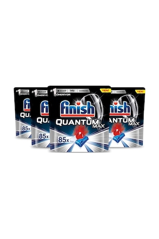 Finish Quantum Max Bulaşık Makinesi Deterjanı 4 x 85 Tablet