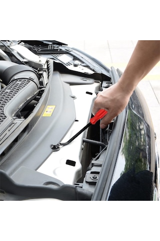 Xindoker Mangan Çelik Araba Montaj-takım, 3 Parça Kanca, Çekiç, Çanta , Kapı Panel/panel Ayrıştırma, Dayanıklı Ve Kolay Kullanım, Mavi Siyah