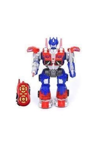 Toycraft 40 Cm Uzaktan Kumandalı Pilli Işıklı Ve Sesli Robot Sarı