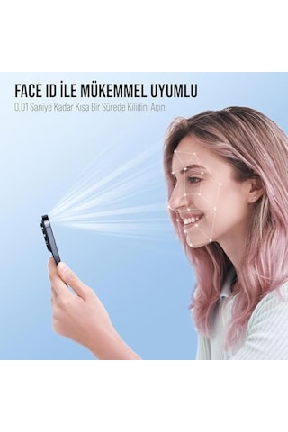 Apple İphone 14 Pro İçin Tasarlanmış Kolay Kurulum Uçtan Kenara Kapsama Tam Koruma Dayanıklı Temperli Cam