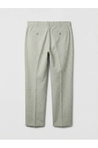 Lc Waikiki Yeşil Regular Fit Keten Karışımlı Erkek Chino Pantolon