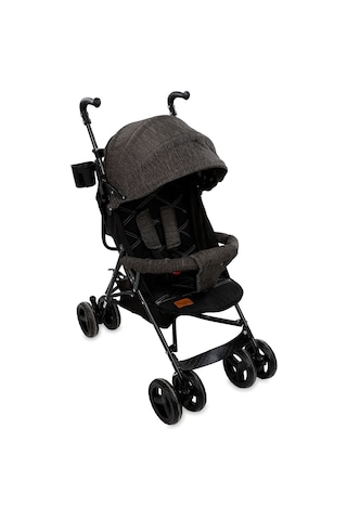 Baby2Go Verona Baston Bebek Arabası Koyu Gri