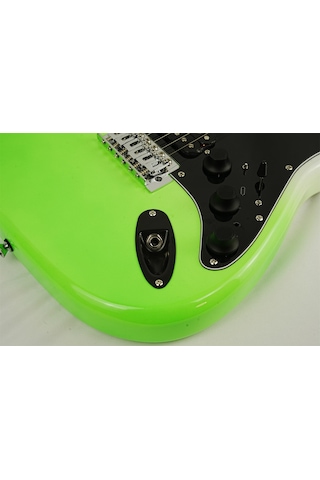 Smıger L-g2 İ6 Wkg Strat Tipi Elektro Gitar Dahili Efektli Whıte Green