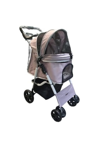 Tommy Evcil Hayvan Arabası 78x46x99,5 Cm Pembe Max 15 Kg