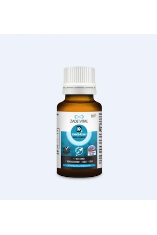 Zade Vital Vitamin D3k2 1000 IU Damla 20 ML