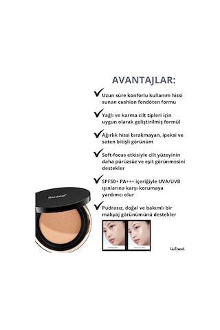 Sudee Flawless Radiant Glow Cushion Spf50+ / Pa+++ 12ml+12ml Refill Light Beige Cushion Fondöten Light Beige