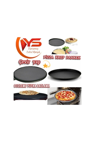 Ocak Üstü Gözleme Yufka Bazlama Sacı Ters Krep Pankek Pizza Sacı