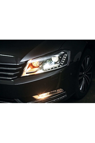 Autogp Vw Passat B7 Ön Far Lambası Ledli Highline Model 2011 / 2014