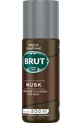 Brut Musk Erkek Sprey Deodorant EDC 200 ML