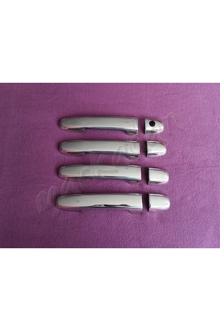 Woc Chrome Toyota Uyumlu Hilux Krom Kapı Kolu 2006-2014 4 Kapı Paslanmaz