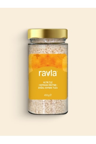 Ravla Altın Tuz Doğal Kaynak Tuzu 450 G