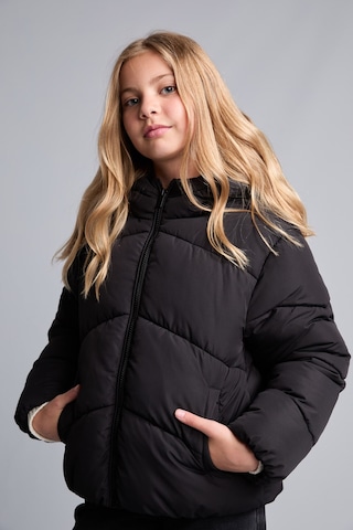 Defacto Kapüşonlu Mont Kız Çocuk C5389a826aubk27 Siyah-bk27