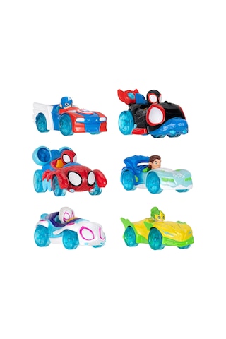 Spidey Amazing Metals Araçlar 7'li Paket Snf0386 Çok Renkli