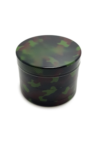 Kamuflaj Grinder 52 MM Herbal Öğütücüsü Parçalayıcı Pz34