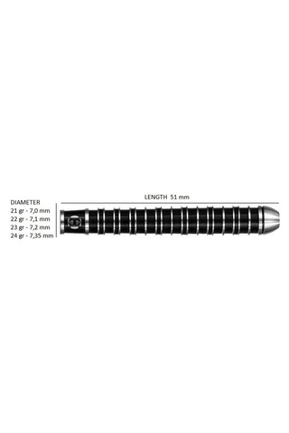 Harrows Supergrip Ultra %90 Tungsten Dart Oku