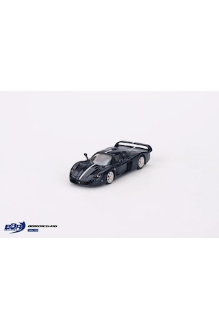 Mini Gt 1/64 Bbr Maserati Mc12 Stradale Blue Metallic W/ Stripe Bbrdıe6416