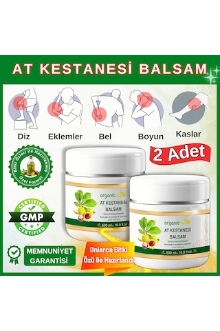 Organicsun At Kestanesi Balsamı 2 x 500 ML