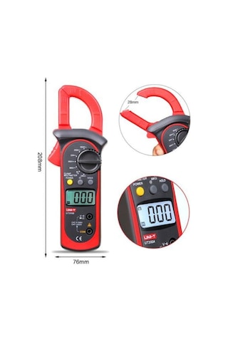 Uni-T Ut200a Ac 200a Dijital Pensampermetre Ölçü Aleti
