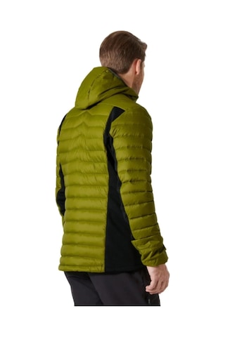 Helly Hansen Verglas Hooded Down Hybrid Insulator Jacket Erkek Mont Hha.63007.461 Yeşil Siyah