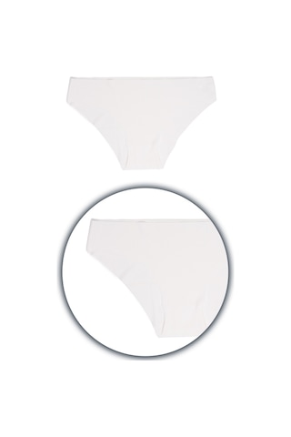 Parlingerie Lazer Kesim Külot Beyaz