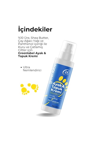 Green Label Ayak ve Topuk Kremi 100 ML