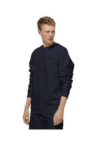 Jack Wolfskin Jack Wolfskın Essentıal Crewneck M 16459 Lacivert