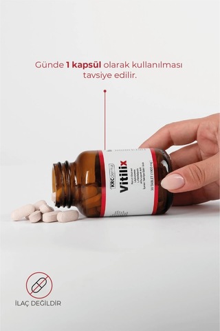 Krc Derma Vitilix Takviye Edici Gıda 30 Tablet