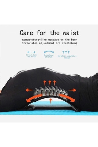 Sırt Desteği Siyah - Ayarlanabilir Bel Desteği - Alt Sırt Ağrılarından Kurtulma B Diğer