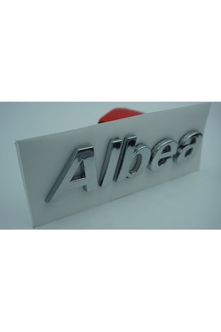 Fiat Albea Bagaj Yazı Logo Amblem 3M 3D