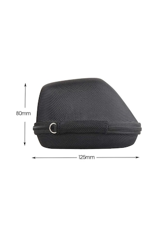 Fastbuy Logitech Mx Vertical Fare İçin Ergonomik Taşıma Kılıfı, Eva + Naylon, Siyah Dış, Gri İç, Korumalı Depolama Siyah