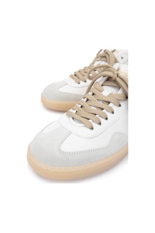Barracuda Erkek Hakiki Deri Beyaz/kahverengi Sneakers & Spor Ayakkabı 511 Bu3520b Erk Ayk Y25 Marmo/cml/sattel Beyaz - Camel