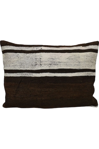 Zehra Abla Halı Yeni El Dokuma Dekoratif Kilim Kırlent Yastık Kılıfı 6700 Çok Renkli