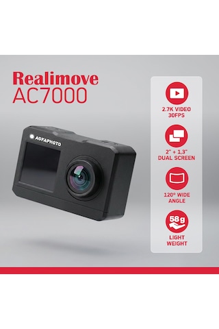 Agfaphoto Kodak Realimove Ac7000 Video Kamera