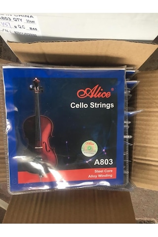Alice A-803 Steel Core Çello Teli Seti-Hard Tensıon