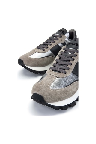 Fabi Erkek Hakiki Deri Gri Sneakers & Spor Ayakkabı 510 Fu1026cl Erk Ayk Y24 Alpaca/londra/argnt Çok Renkli