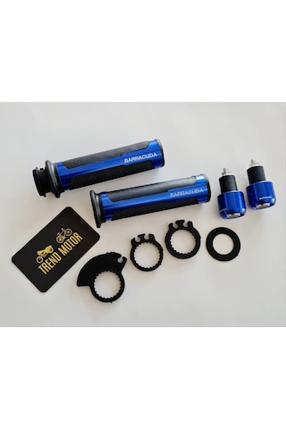 ELCİK VE DENGE TOPUZU TAKIM BARRACUDA MAVİ - MOTOSİKLET