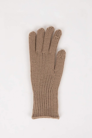 DeFacto Kadın Fonksiyonel Triko Eldiven C6839AX24WNBN62 Kahve
