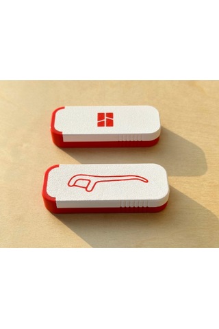 Slide Floss Kutusu / Küçük Parça Kutusu 1 Adet