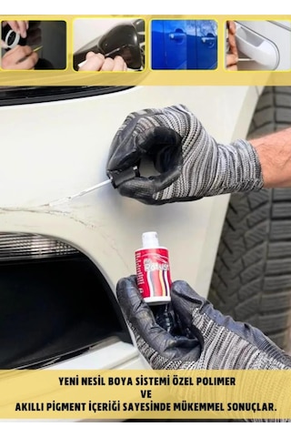 Opel 474 Casablanca Beyaz Rötuş Boyası Ve Fırça Seti 25ml Çizik Ve Taş İzi