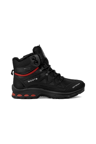 Mc Jamper 1821 Erkek Outdoor Bot Siyah - Kırmızı