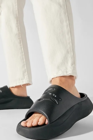 Lacoste Serve Slide 3.0 Unisex Terlik Siyah