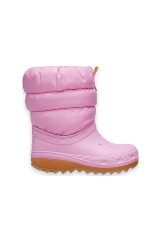 Crocs 207683 Classic Neo Puff Boot T Pembe Çocuk Bot Pembe