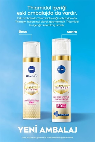 Spf50 Luminous630 Thiamidol Leke Karşıtı Güneş Koruyucu 40ml Ve Micellar Makyaj Temizleme Suyu 400ml