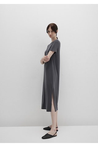 Mavi - Tencel Tm Modal Antrasit Midi Elbise 1310777-70095 Antrasit